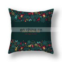Trendy Merry Christmas Autumn Thanksgiving Home Cushion Polyester African Case Luxury Pillow Cover thumbnail-2