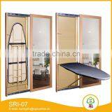 Low price top sell wall mounted ironing board with mirror