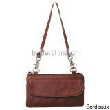 Wholesale Cow Leather Women Shoulder Bag Clutch Purse Handbag With Shoulder Strap thumbnail-2