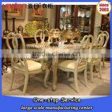 Luxury Modern Square Solid Oak Dining Table and Chair Set thumbnail-1