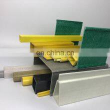 High Quality Fiberglass U Beam Grp Channel Profile, Frp Pultrusion Fiberglass Reinforced Plastic C Channel thumbnail-5