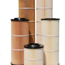 Harmsco Premium Hurricane High-Temp Cellulose Phenolic Pleated Filter Cartridge - Model 170 - Micron 10 - HC/170-10HT