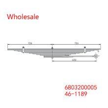 6803200005, 46-1189 HeavyDuty Vehicle Rear Wheel Spring Arm Wholesale For Freightliner thumbnail-2