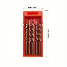 5pcs Customized HSS Step Drill 6542 High Speed Steel Step Drill 9mm to 4.5mm Step Drill With 2nd Level Straight Shank for Stainless Steel, Aluminum Alloy, Wood Screws and Countersink Drill Bits. 5pcs for Deal, Customized 300pcs for Deal thumbnail-3