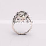 GREEN AMETHYST RING ,925 Sterling Silver Jewelry Wholesale,WHOLESALE SILVER JEWELRY,SILVER EXPORTER,SILVER JEWELRY FROM INDIA thumbnail-3