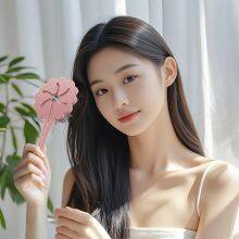 NEW Flower-shaped Hair Brush Detangling Hair Brush Scalp Massage Comb thumbnail-5