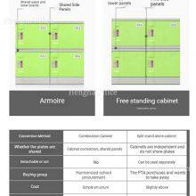 Custom Color ABS Plastic School Cubby Lockers, DIY Modular Child-Safe Storage, 100% Recyclable Material for Kindergarten/Primary School- OEM/ODM thumbnail-4