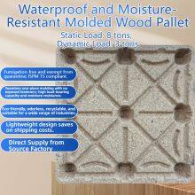 Eco-friendly, Recyclable Molded Wood Pallets — Compliant With European and American Standards — Hassle-Free Export thumbnail-1