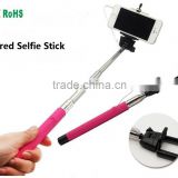 Hot Selling Cable Take Pole Selfie Stick