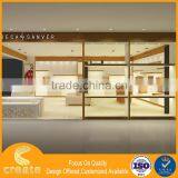 High End Wood Store Furniture Showcase Display for Shoe Shopping Mall