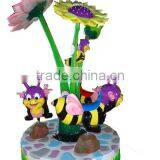 Mini Carousel Coin Operated Kiddie Rides