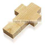 Customized Cross Shape Wooden Usb Hard Drive 16GB thumbnail-3