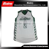 Custom sublimation wholesale reversible basketball uniforms&reversible basketball jerseys with numbers