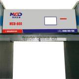 6 Zone , 4.3 Inch LCD Dispaly Walk Through Gate Metal Detector for Hotel , Bank thumbnail-5