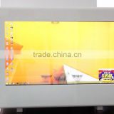 transparent LCD multitouch lcd showcase box showcase display