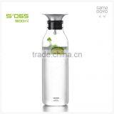 "SAMADOYO" Clear Glass Jug/ Kettle/ Bottle With Stopper thumbnail-3