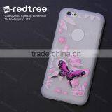 Soft TPU Colurfull Printing Flower Anti Gravity Phone Case Cover for Iphone 6 6s 6+ 7