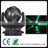 12pcs*12W RGBW 4in1 UFO LED Rotating Disco Ball Moving Head Beam Light