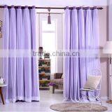 Living Room Curtains Polyester Blackout Woven Stripe Fabric thumbnail-5
