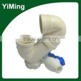 YiMing Pipe Junction Pvc s Type Trap Checking Hole Gutter Fittings Wholesale Price thumbnail-3