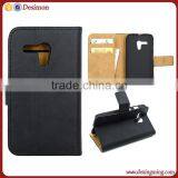 High Quality Card Slot Leather Flip Case for Moto g Flip Cover With Stand
