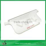 Sinicline Factory Made Transparent Silicone Clothing Flag Label