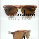 Cheap Fashion Sunglasses With Wood grain Style /eyewear /bulk buy sunglass