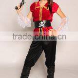 Sexy Party Women Pirate Costume Fancy Dress thumbnail-2