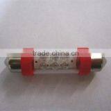 FESTOON 6 LED Red Automobile Bulbs Auto Lighting System LED Light LED Lamp