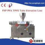 Precise Fluoride Plastic PTFE FEP PFA Tube Extrusion Line thumbnail-1
