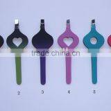 Tweezers With Colored Rubber Coated (TW-165-170) thumbnail-1