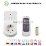 Wall Switch and Socket Remote Control Socket Set EU Plug K15 1+1 thumbnail-1