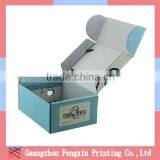 Cheap Custom Made Corrugated Paper Baby Shoe Box With Handle thumbnail-3