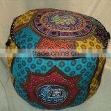 Cotton Patchwork Cushion Covers Puffs Ottoman New