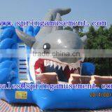 Giant Cool Shark Inflatable Slide for Sale, Inflatables SP-SL005