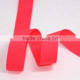 Plain Polyester Ribbon/hot Pink Decorative Ribbon thumbnail-1