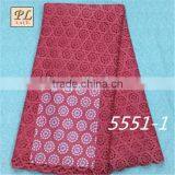 2015 Latest Used Clothing Textile Embroidery Fabric Guipure Lace thumbnail-2