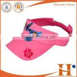 Cool Fashion Transparent Visor Cap Wholesale Golf Visor Hat thumbnail-3