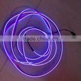 2015 Newest 9 Colors Car EL Cold Light With 1 Meter Drive Motor Auto Atmosphere String Lights LED Christmas Decorative Lights thumbnail-6