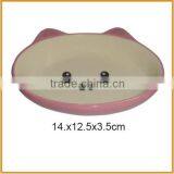 Lovely Cat Shape Ceramic Pet Bowls Feeders Wholesale
