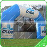 Cheap New Outdoor Big Logo Printed Advertising Inflatable Arch thumbnail-1