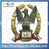 Souvenir Custom Double Plating Eagle 3D Pin Badge