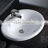 Oval Drop-In Wash Basin / Sink (L-12008) thumbnail-1