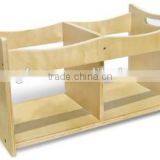 School Wooden Book Stand Cabinet Storage (Toddler Book Stand)