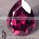 Rhodolite Semi Precious Gemstone Pear Cut For Finger Gold Ring From Manufacturer/Wholesaler thumbnail-1