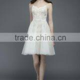 (MY23mes) MARRY YOU Sexy Sleeveless Vintage Lace Wedding Dresses Short thumbnail-1