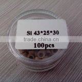 Silicon micro ring for hair extension wholesale price