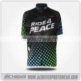 Fashionable Full Sublimation Printing Colorful Cheap Cycling Jersey thumbnail-5