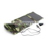 Portable Solar Charger For Mobile, Dual USB Port Solar Charger Bag For Cell Phone thumbnail-1