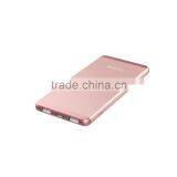 2016 Hot Type C 10000mAh Battery Charger Rose Gold Germany Aluminum Personalized Mobile Power Bank thumbnail-3